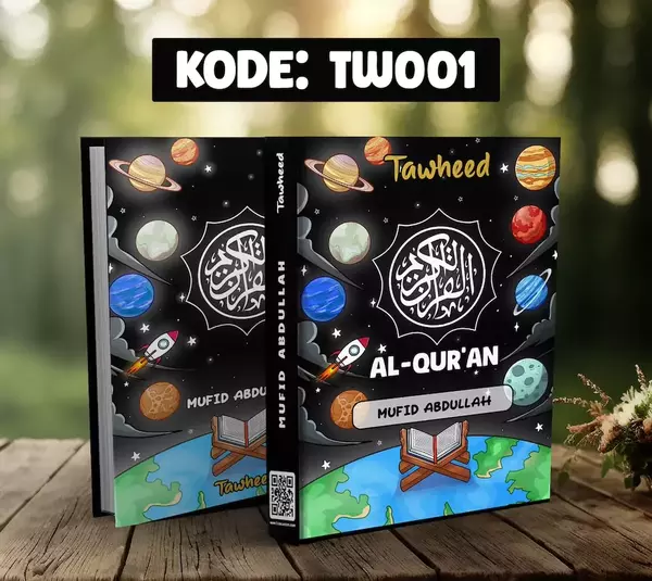 Tawheed Quran Custom Nama Warna Hitam